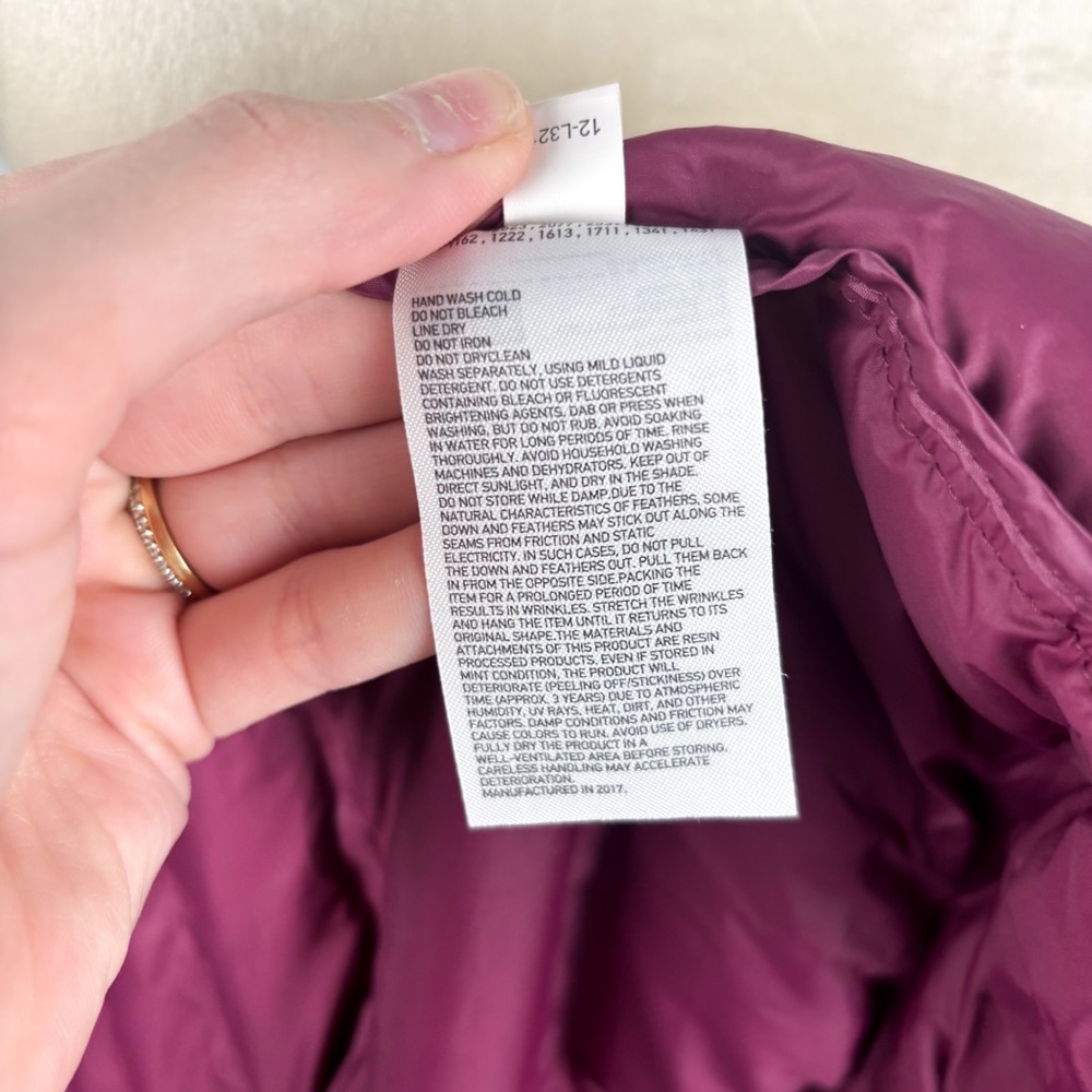 Uniqlo Pink Extra Light Down‎ Parka Jacket - Picture 7 of 8